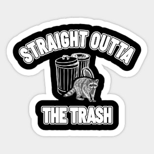 Trash Panda Eat Trash Sticker